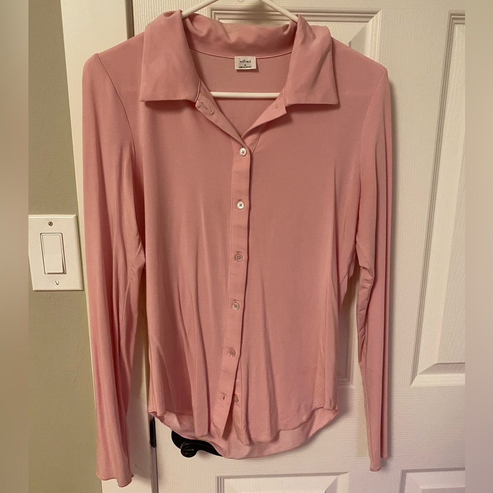 Wilfred Pose Long Sleeve, Pink, Medium